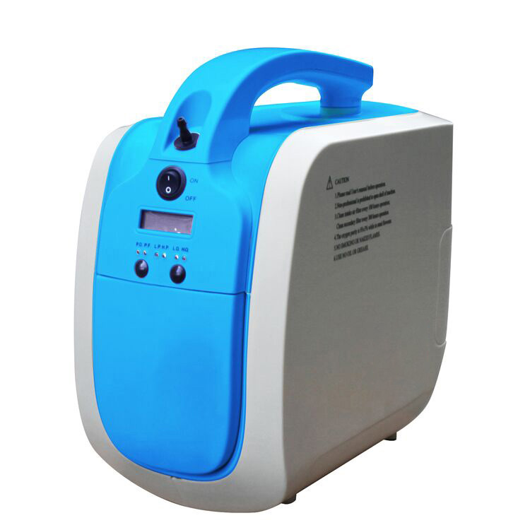 5L Pulse Flow Portable Oxygen Concentrator Built-in Roj teeb