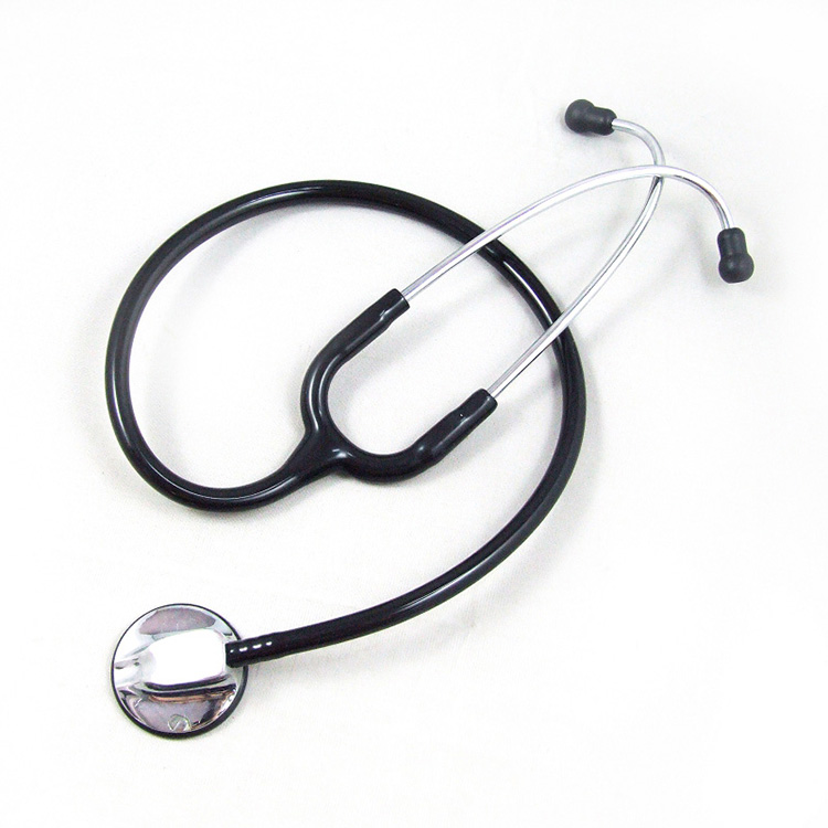 Deluxe Doctor's Chrome Plated Zinc Alloy Ib Lub Taub Hau Stethoscope