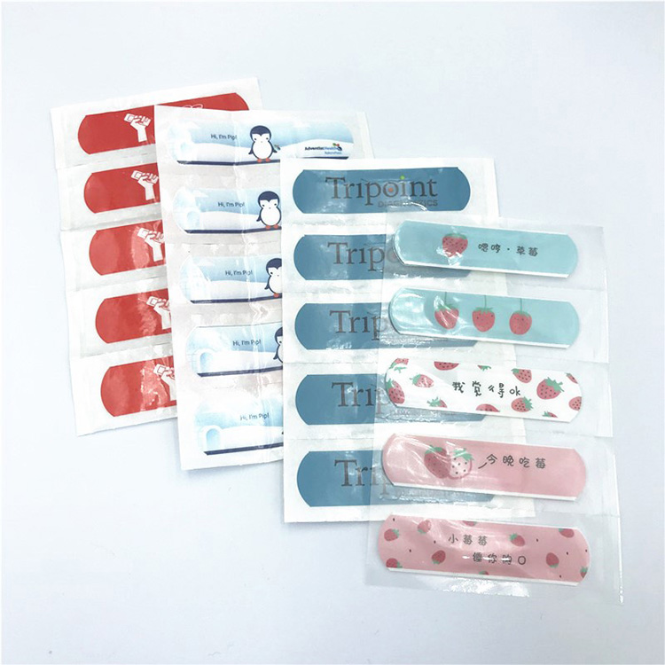 Kho Mob Cartoon Coloured Band Aids