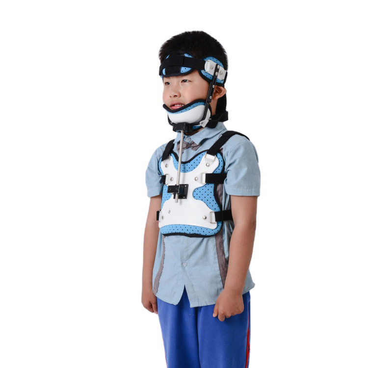 Neck Brace Mos Adjustable Neck Support Brace rau menyuam yaus