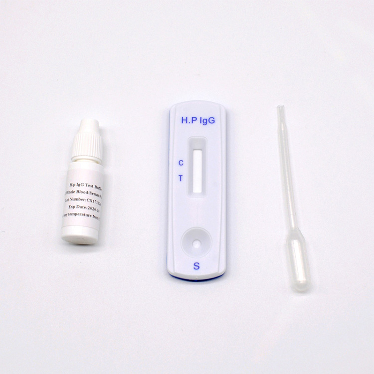 Ib Kauj Ruam H Pylori Igg Antibody Ntshav Test Cassette