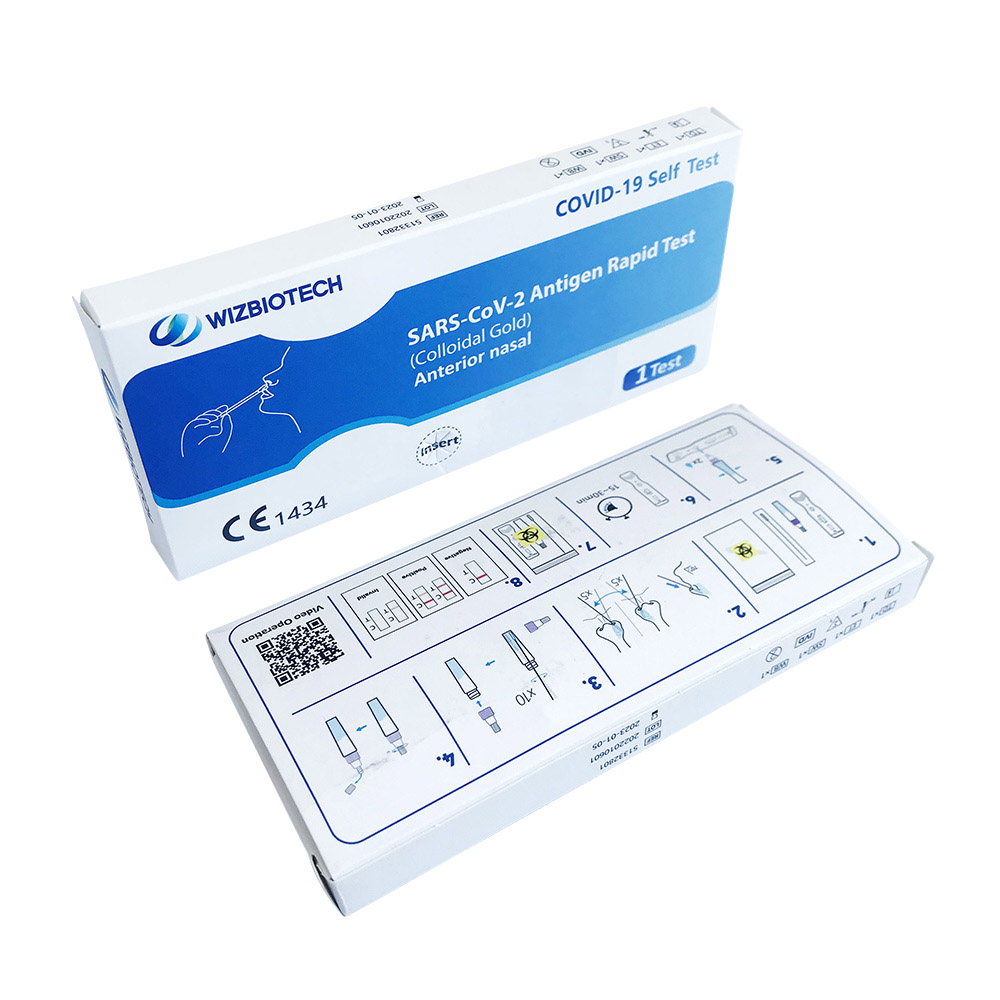 SARS-CoV-2 Antigen Rapid Test (Colloidal Gold) for Self Testing