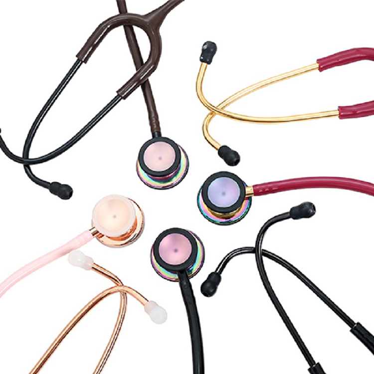 Stainless hlau Medical Stethoscope